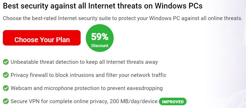 Bitdefender Internet Security ebisweb