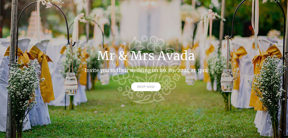 wedding and events wordpress theme avada ebisweb