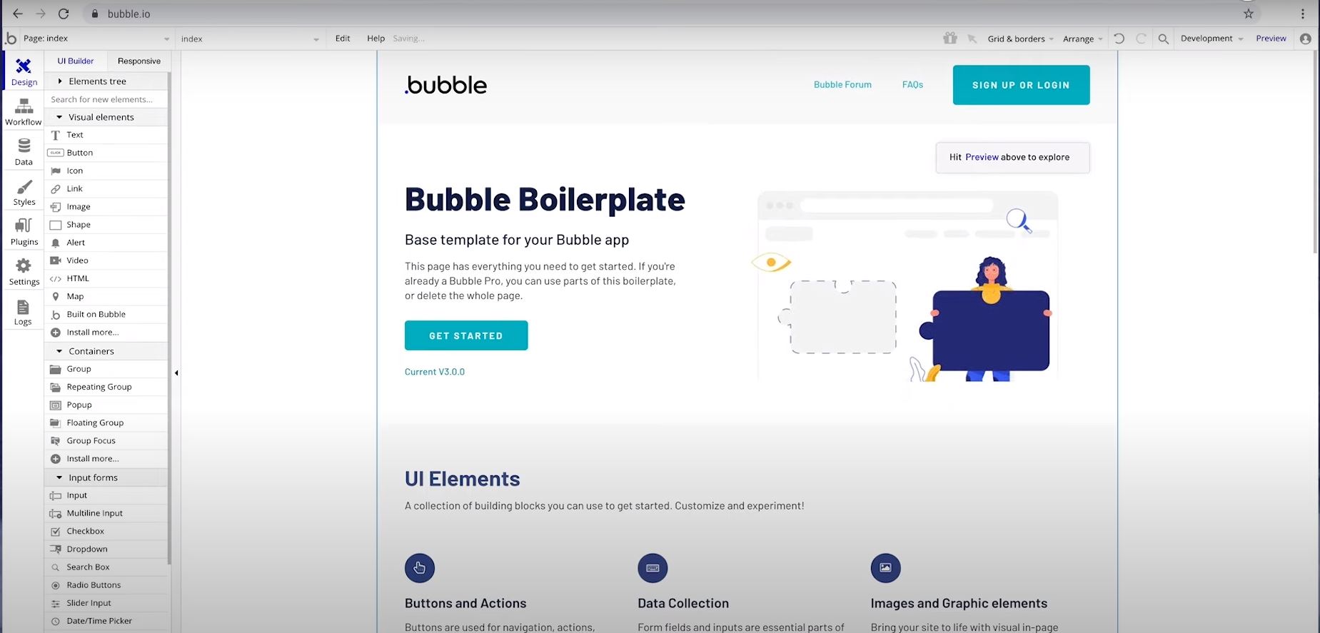 Bubble - No-code platform